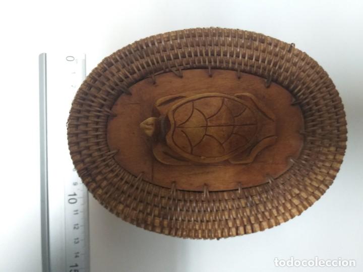 Antig&uuml;edades: Caja joyero de madera - Foto 2