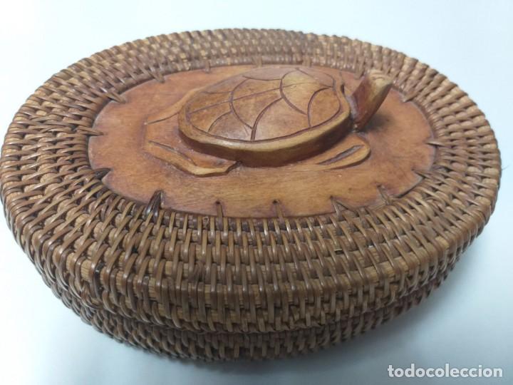 Antig&uuml;edades: Caja joyero de madera - Foto 5