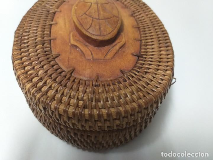 Antig&uuml;edades: Caja joyero de madera - Foto 6