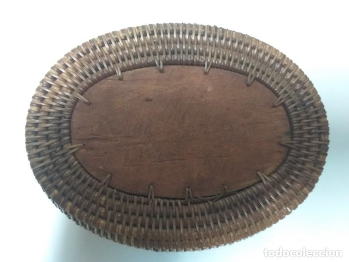 Antig&uuml;edades: Caja joyero de madera - Foto 8