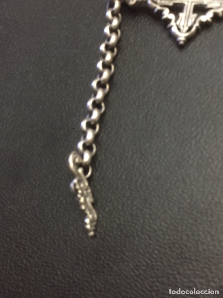 Antig&uuml;edades: Pulsera de plata cruz de Calatrava - Foto 3