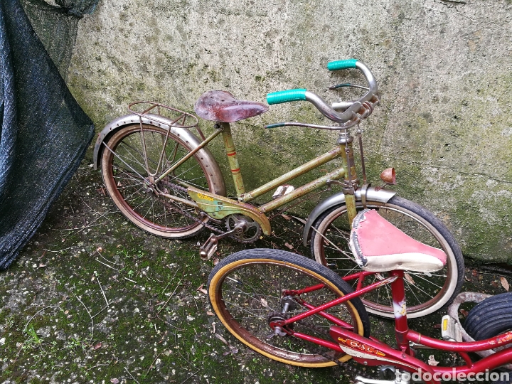 Antig&uuml;edades: Bicicleta antigua varillas ni&ntilde;o Orbea