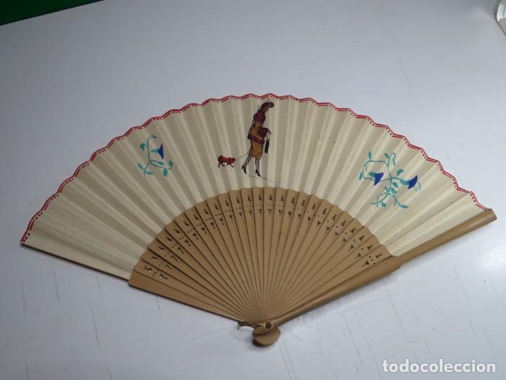 Antig&uuml;edades: Abanico procedente de colecci&oacute;n - Foto 1