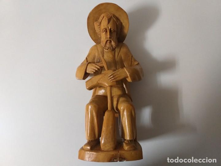 Antig&uuml;edades: Estatuilla de madera tallada - Foto 1