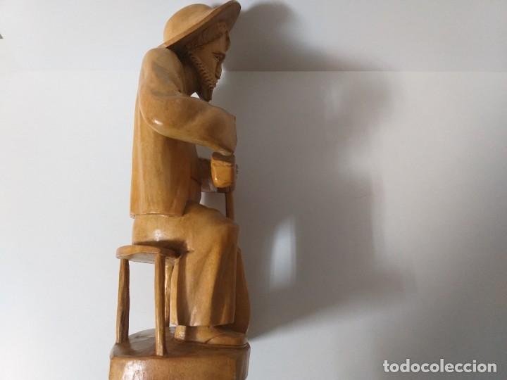 Antig&uuml;edades: Estatuilla de madera tallada - Foto 11