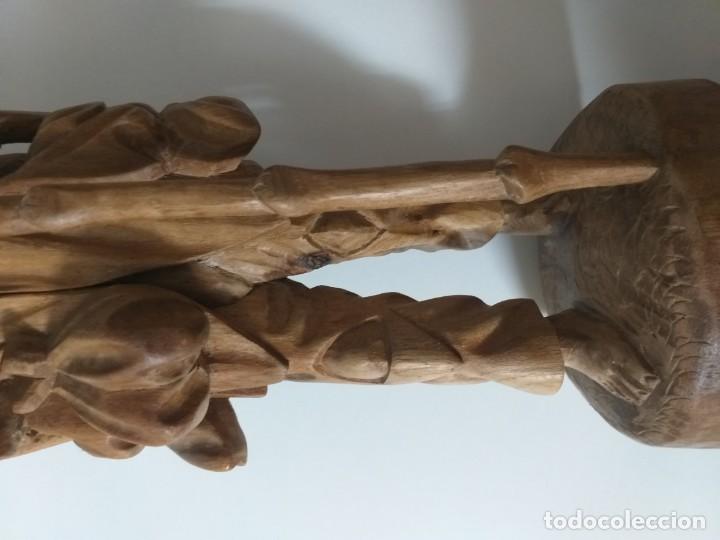 Antig&uuml;edades: Estatuilla de madera tallada - Foto 6