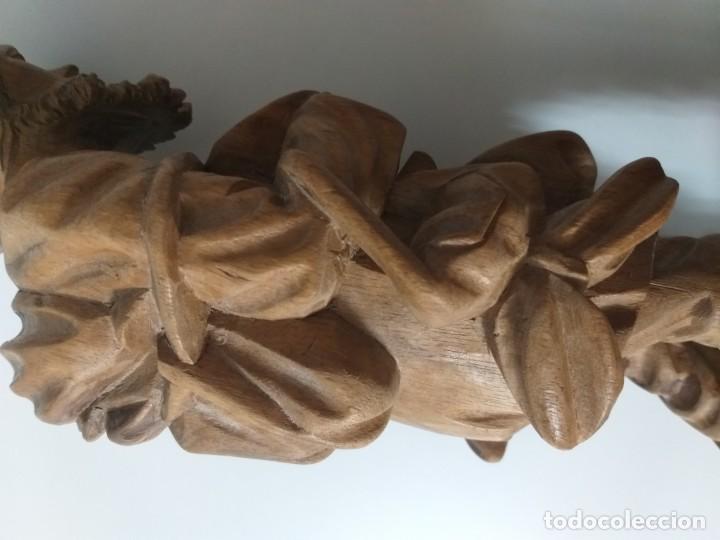 Antig&uuml;edades: Estatuilla de madera tallada - Foto 9