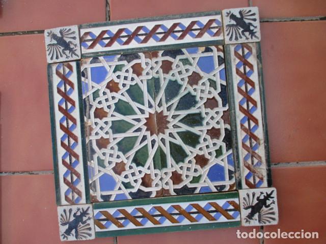 Antig&uuml;edades: composicion de azulejos Triana Mensaque - Foto 1