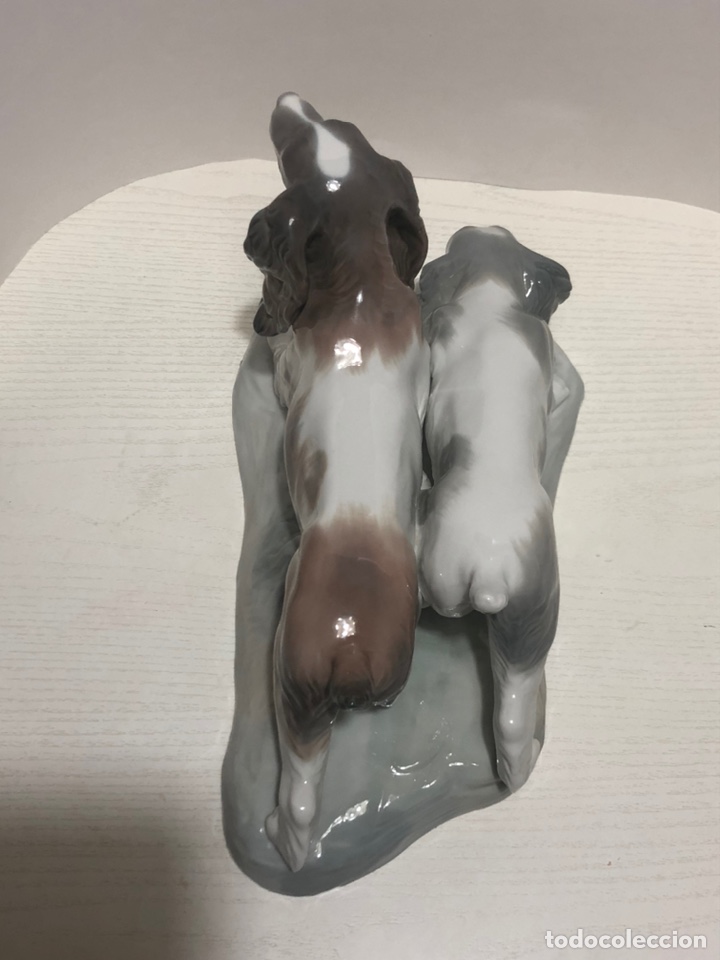 Antig&uuml;edades: REF: 01000442 &ldquo;PAREJA DE COCKER SPANIELS&rdquo; LLADR&Oacute; - Foto 5
