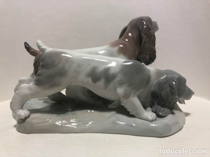Antig&uuml;edades: REF: 01000442 &ldquo;PAREJA DE COCKER SPANIELS&rdquo; LLADR&Oacute; - Foto 7