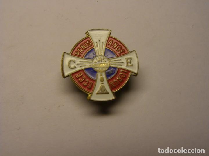 Antig&uuml;edades: Insignia antigua religiosa eucaristia. - Foto 1