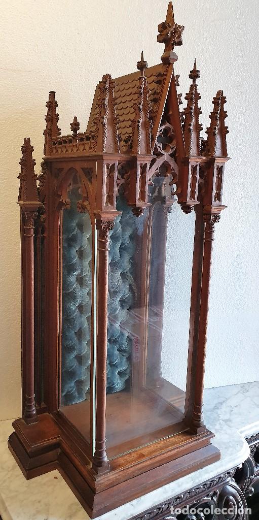 Antig&uuml;edades: ANTIGUA CAPILLA HORNACINA ESTILO GOTICO - Foto 2