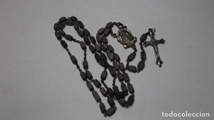 Antig&uuml;edades: 97 - ROSARIO CON LAS CUENTAS EN MADERA. - Foto 1