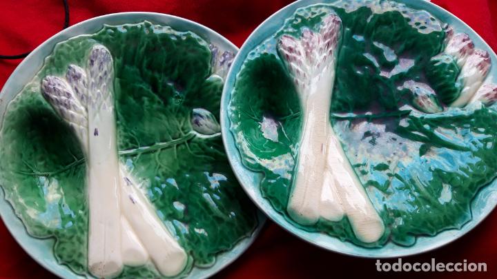 Antig&uuml;edades: Barbotina o plato para esp&aacute;rragos - Foto 3