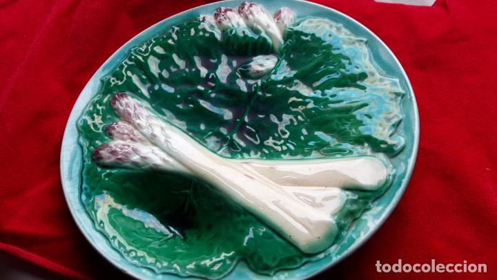 Antig&uuml;edades: Barbotina o plato para esp&aacute;rragos - Foto 5