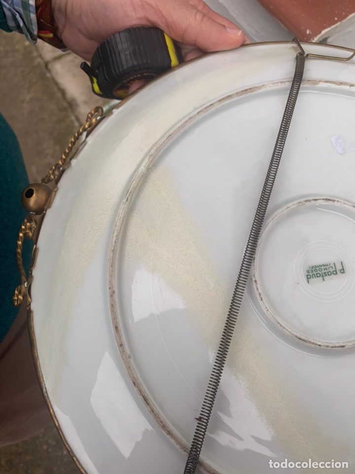 Antig&uuml;edades: PLATO EN PORCELANA DE LIMOGES - Foto 10