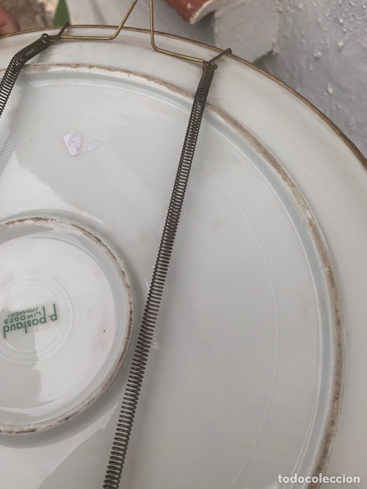 Antig&uuml;edades: PLATO EN PORCELANA DE LIMOGES - Foto 12