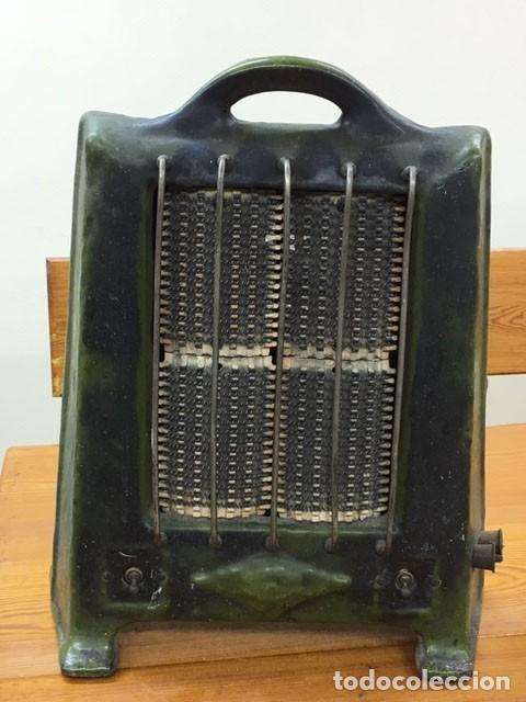Antig&uuml;edades: Estufa el&eacute;ctrica ROCA - Foto 2
