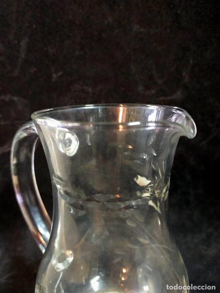 Antig&uuml;edades: JARRA DE CRISTAL CON PIE DE PLATA - Foto 10