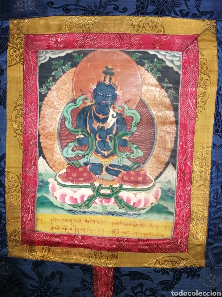 Antig&uuml;edades: TANKA TIBETANO ANTIGUO - Foto 2