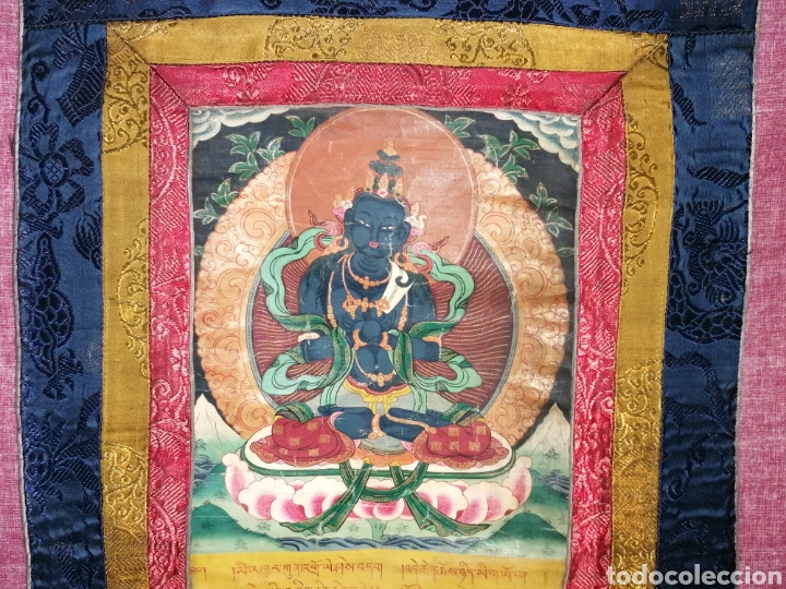 Antig&uuml;edades: TANKA TIBETANO ANTIGUO - Foto 4