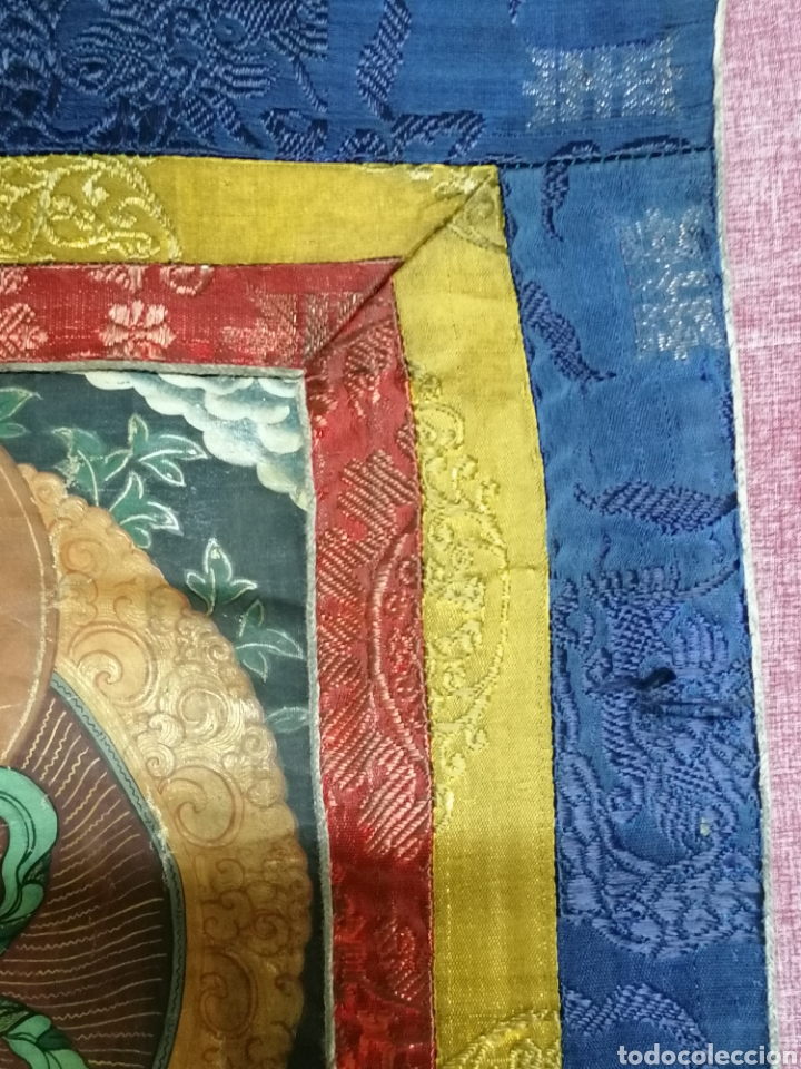 Antig&uuml;edades: TANKA TIBETANO ANTIGUO - Foto 8