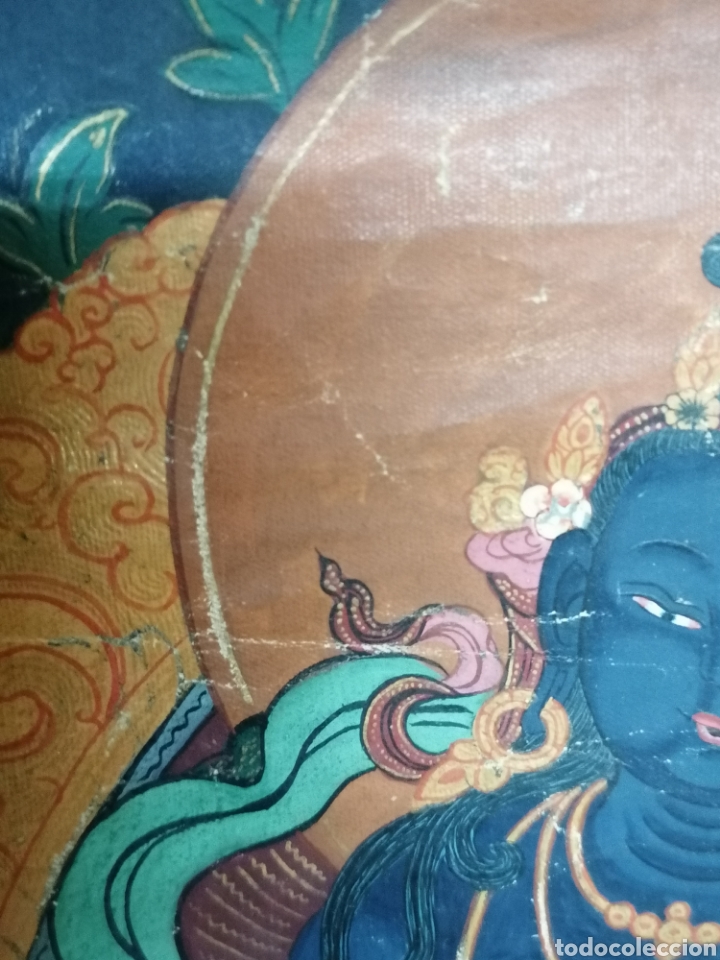 Antig&uuml;edades: TANKA TIBETANO ANTIGUO - Foto 16