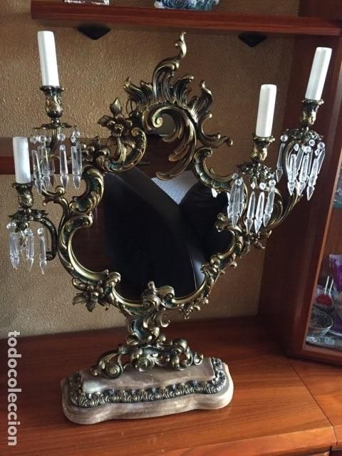 Antig&uuml;edades: ESPEJO CORNUCOPIA ESTILO ROCOCO - Foto 1