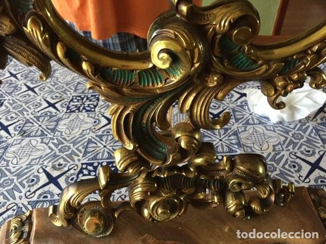 Antig&uuml;edades: ESPEJO CORNUCOPIA ESTILO ROCOCO - Foto 5