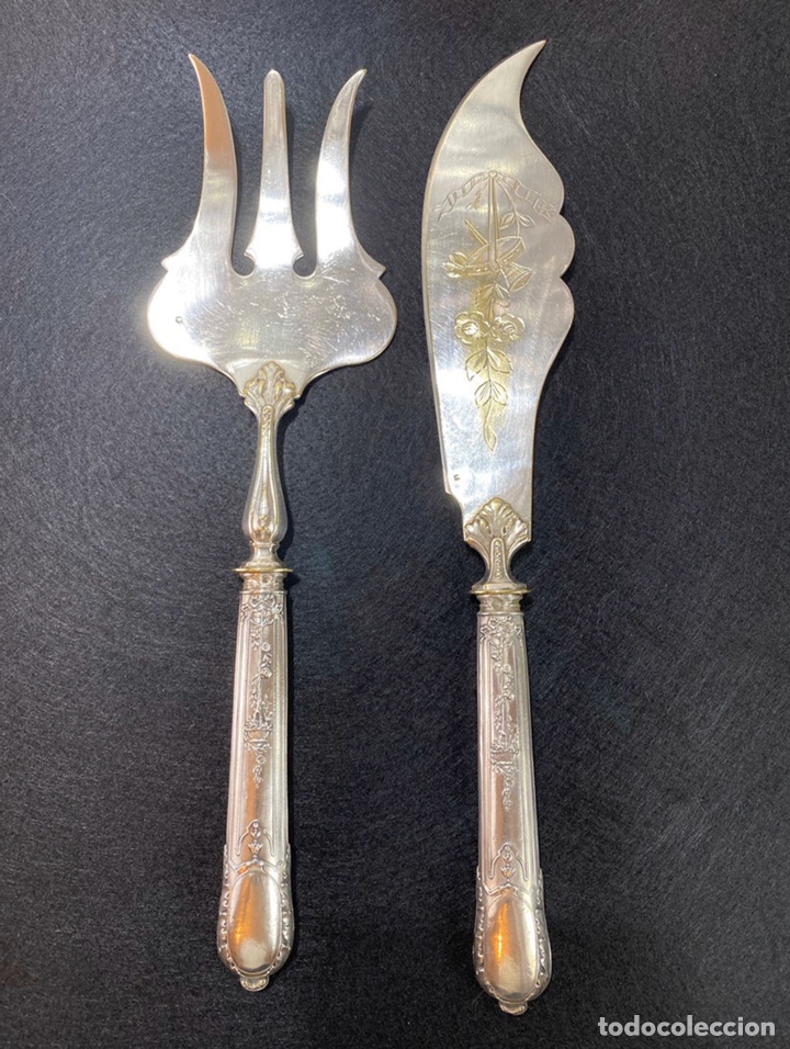 Antig&uuml;edades: Servicio de mesa plata - Foto 1