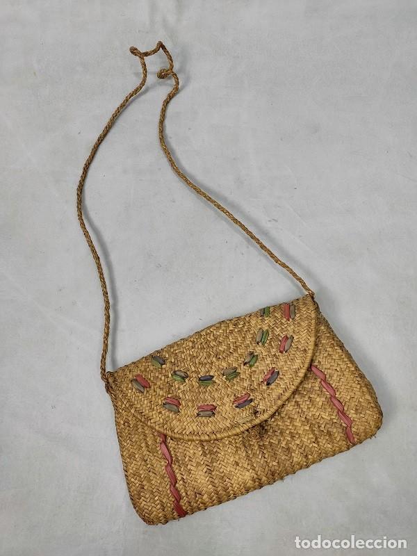 Antig&uuml;edades: Bolso de paja de centeno - Foto 4