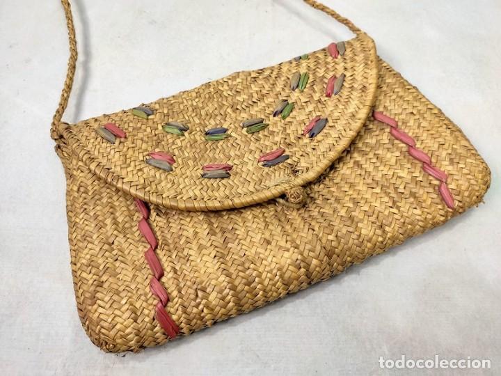 Antig&uuml;edades: Bolso de paja de centeno - Foto 1