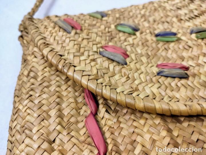 Antig&uuml;edades: Bolso de paja de centeno - Foto 2