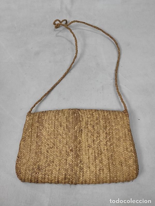 Antig&uuml;edades: Bolso de paja de centeno - Foto 3