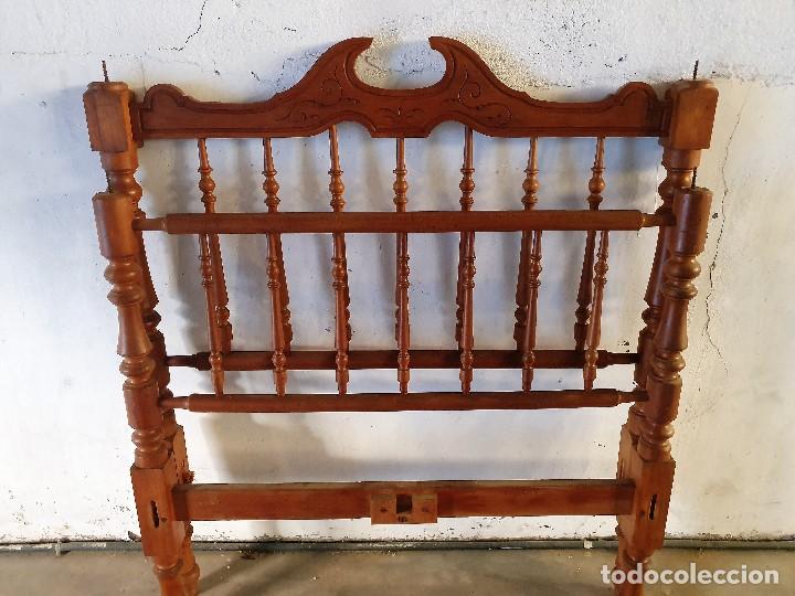 Antig&uuml;edades: ANTIGUA CAMA TORNEADA - Foto 1
