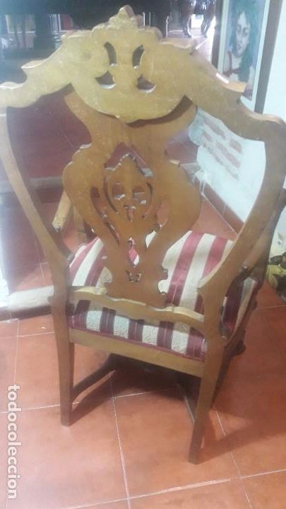 Antig&uuml;edades: Pareja sillones nogal - Foto 6