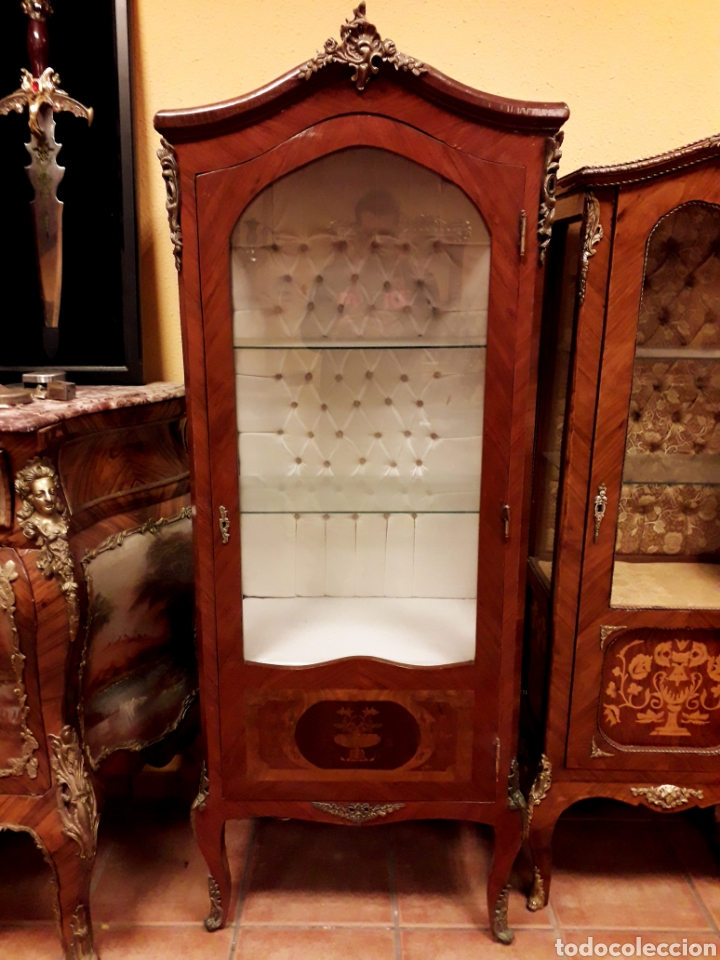 Antig&uuml;edades: VITRINA LUIS XV - Foto 1