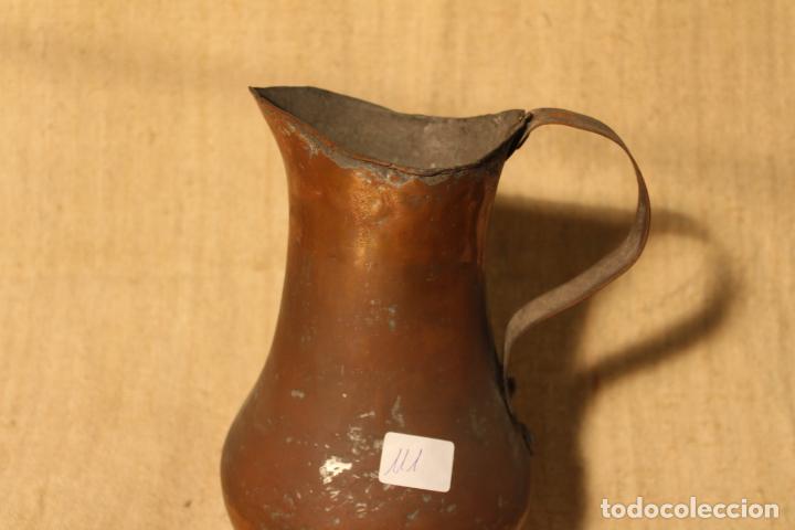 Antig&uuml;edades: jarra de cobre 111 - Foto 3