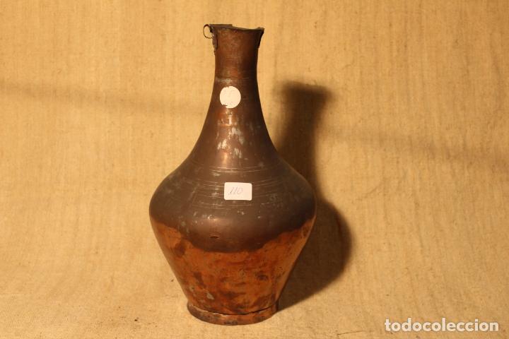 Antig&uuml;edades: jarra de cobre 110 - Foto 3