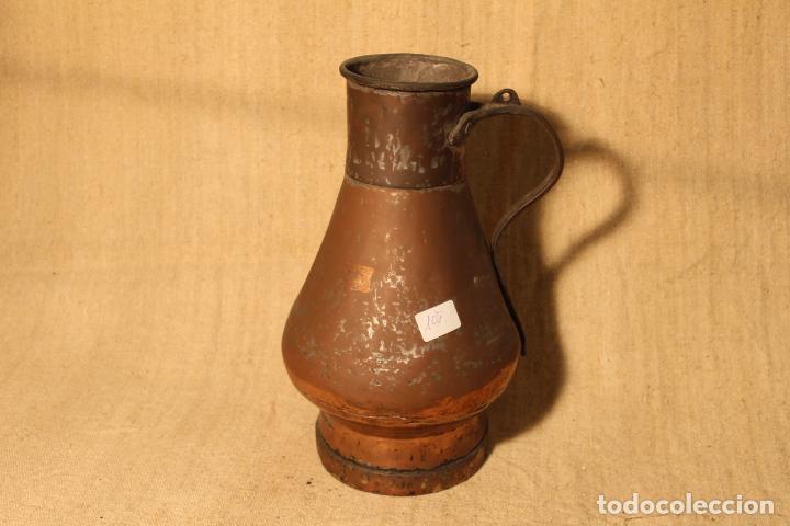 Antig&uuml;edades: jarra de cobre 108 - Foto 4