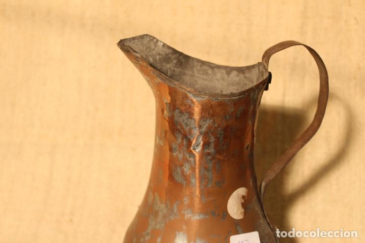 Antig&uuml;edades: jarra de cobre 107 - Foto 3