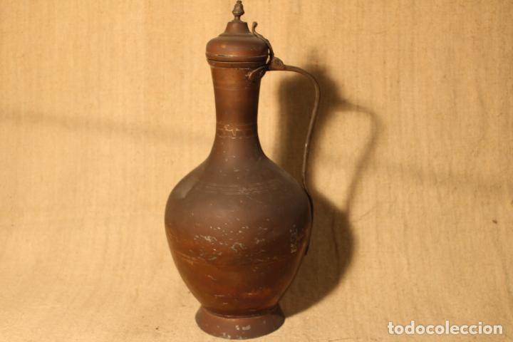 Antig&uuml;edades: jarra de cobre 106 - Foto 2