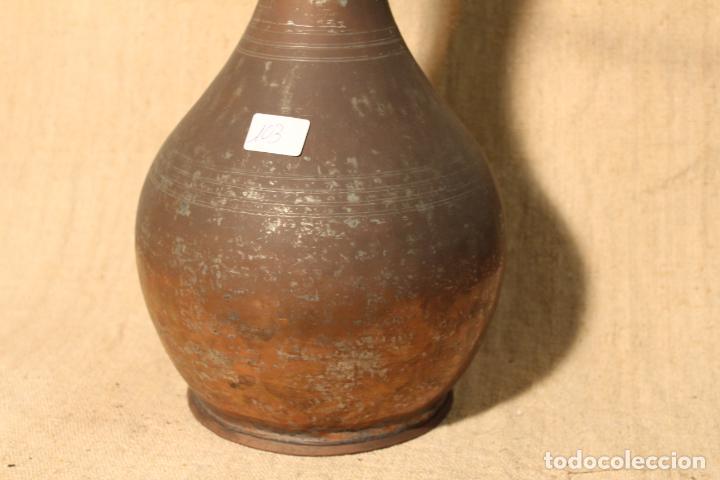 Antig&uuml;edades: jarra de cobre 103 - Foto 3