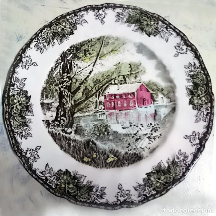 Antig&uuml;edades: plato ingles - Foto 1