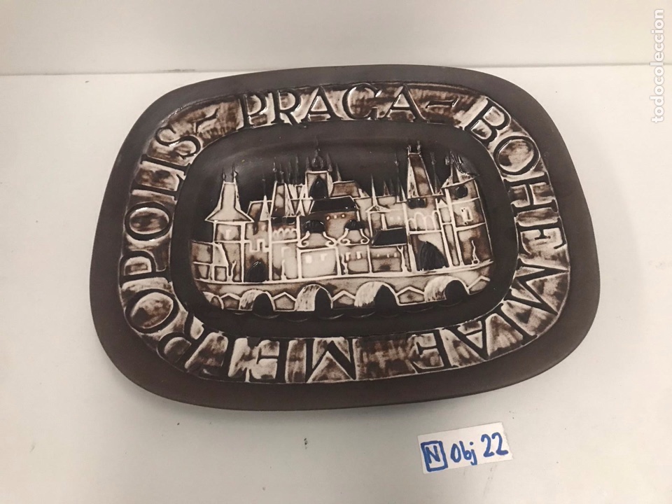 Antig&uuml;edades: Bandeja de Praga - Foto 1