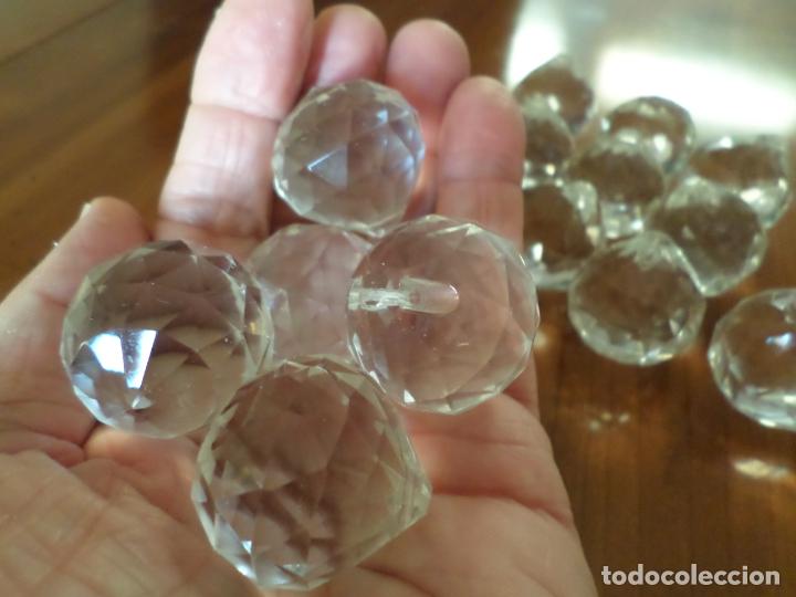 Antig&uuml;edades: LAGRIMAS DE CRISTAL MACIZO DIAMETRO 3 CMS - Foto 3