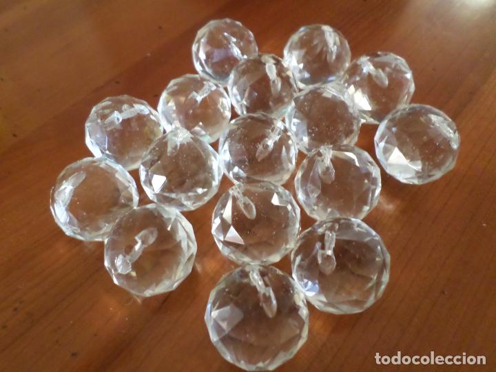 Antig&uuml;edades: LAGRIMAS DE CRISTAL MACIZO DIAMETRO 3 CMS - Foto 5