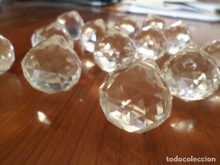 Antig&uuml;edades: LAGRIMAS DE CRISTAL MACIZO DIAMETRO 3 CMS - Foto 8