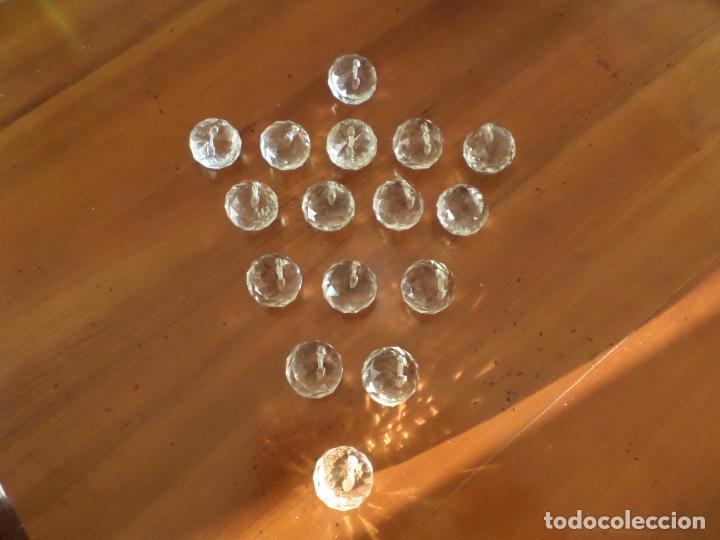 Antig&uuml;edades: LAGRIMAS DE CRISTAL MACIZO DIAMETRO 3 CMS - Foto 1