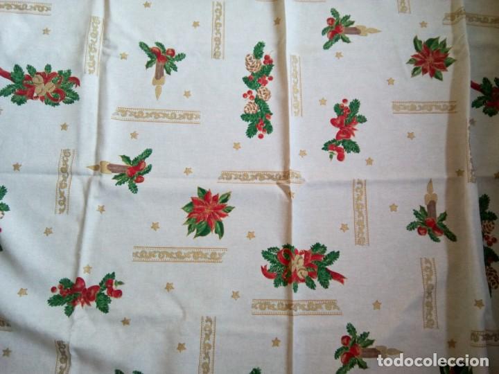 Antig&uuml;edades: *MANTEL DECREP. NAVIDAD. 2M. (Rf:. E-. 43/C) - Foto 1